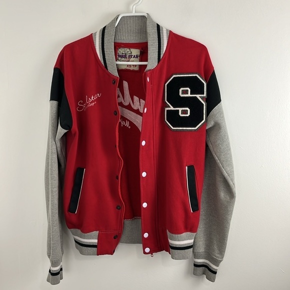 Soul Star Cotton Baseball Bomber Jacket - Picture 12 of 14